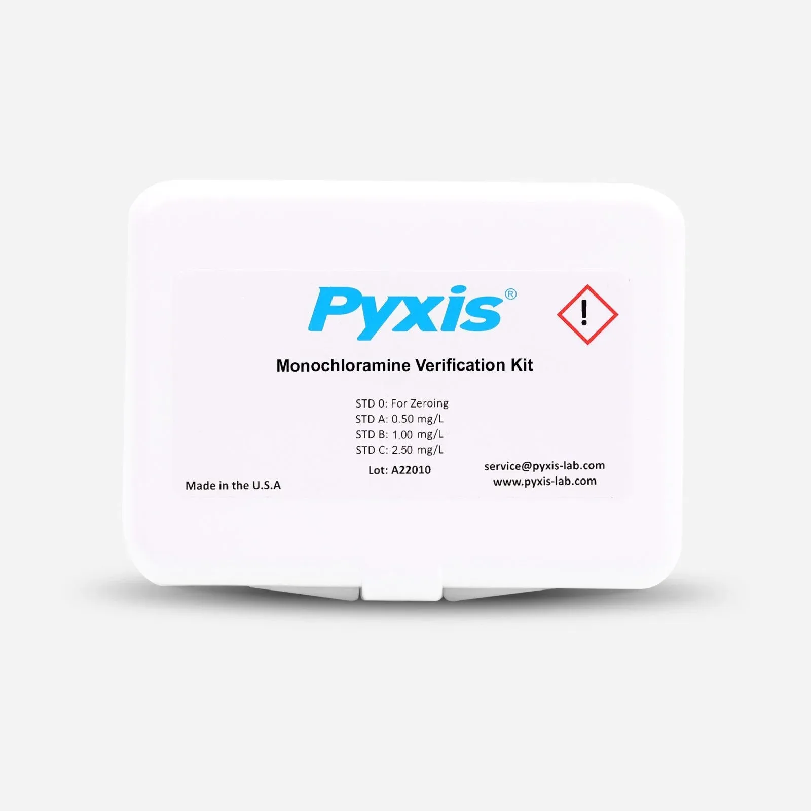Monochloramine/Nitrogen-Ammonia Low Range Secondary Verification Kit - Image 2